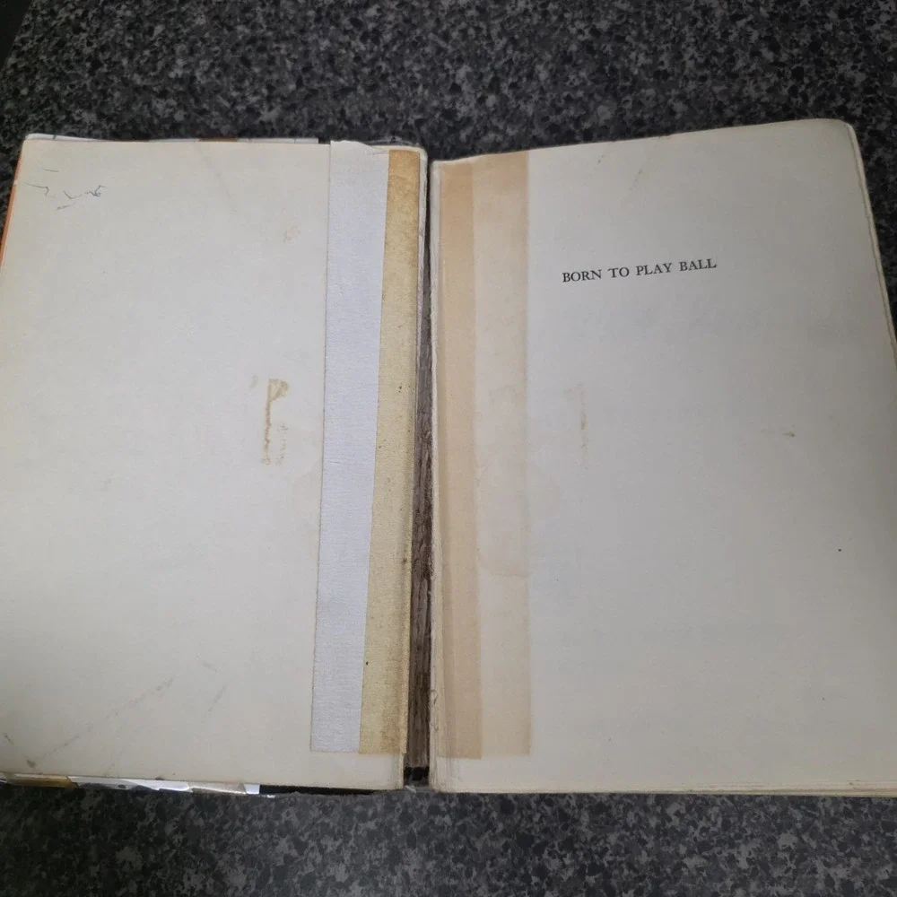 Willie Mays Born to Play Ball 1955 Hard Cover‎ With Dust Jacket 3rd Impression